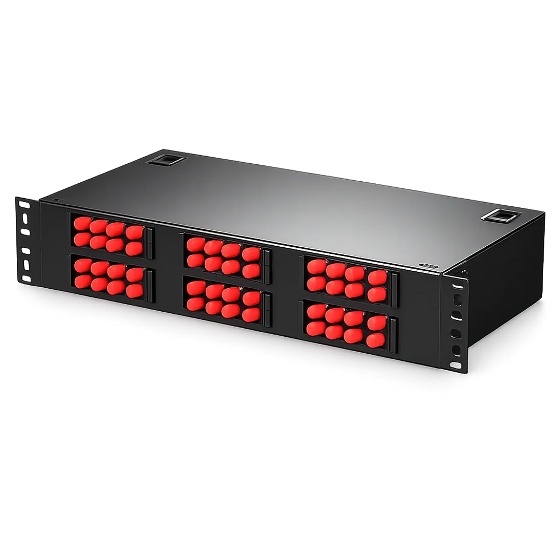 Rack Mount Patch Panel ODU-R48-SA With FC/UPC Pigtail