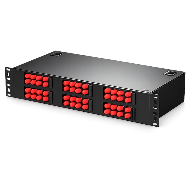 Rack Mount Patch Panel ODU-R48-SA With FC/UPC Pigtail