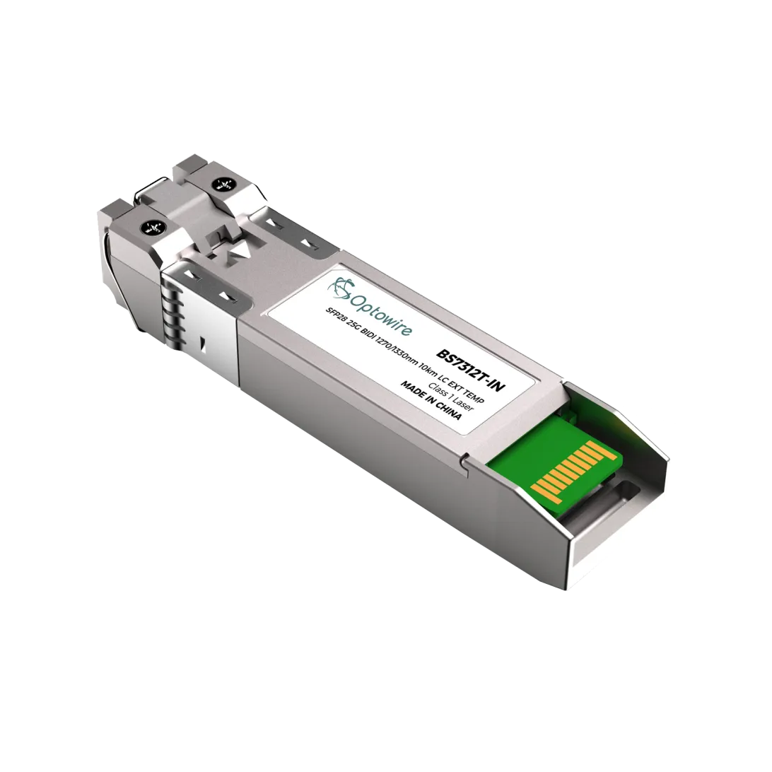 SFP28 25G BIDI 1270/1330nm 10km LC EXT TEMP