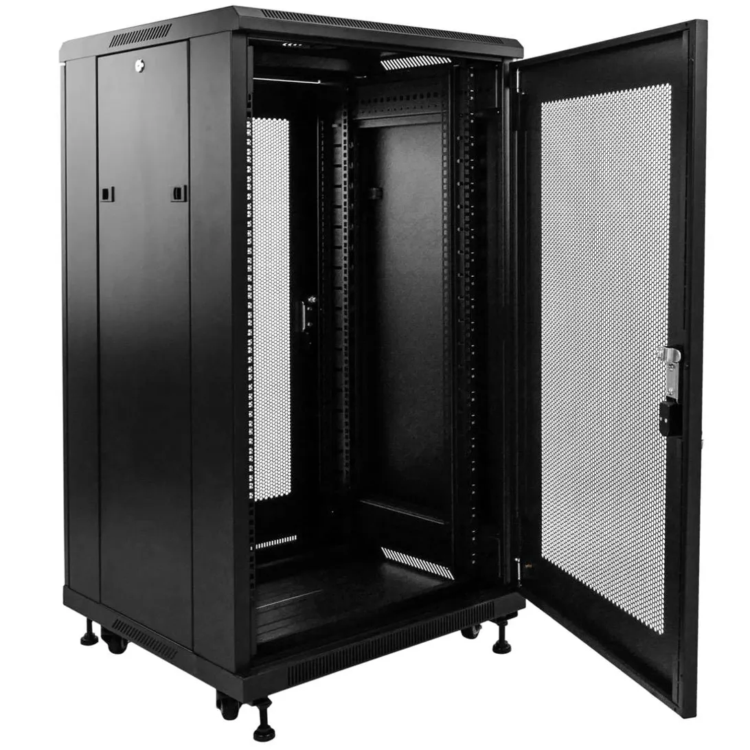 22U Network Rack Cabinet (600x600mm) With Perforated Door