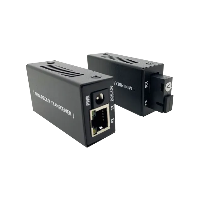 MINI-100M-1SC-1RJ45 Media Convertor