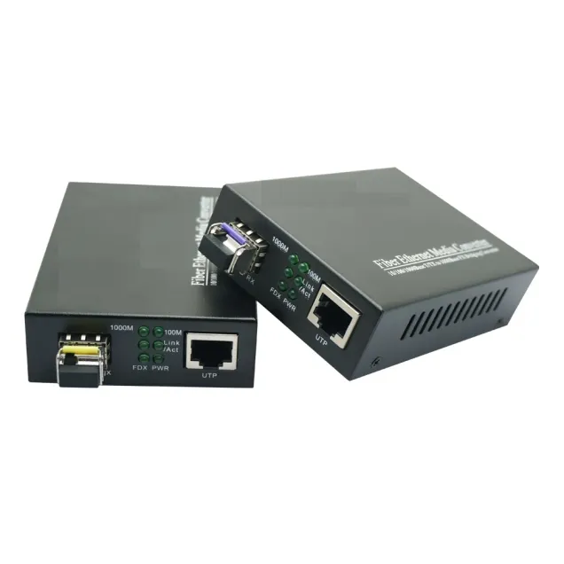 POE-1G-1SFP-1RJ45 media convertor