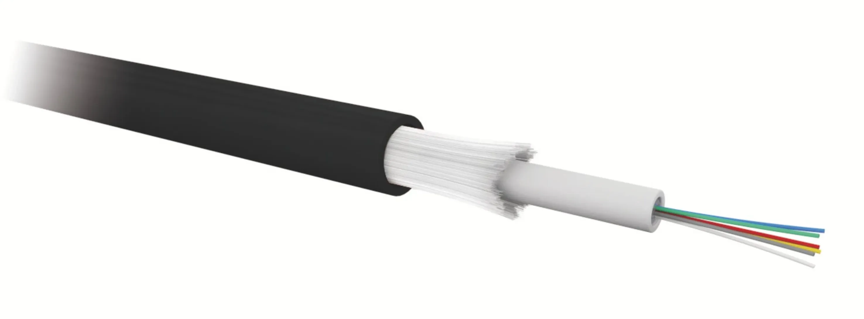 OM3-L-6FO-1kN-LSZH Multimode ADSS Optical Cable