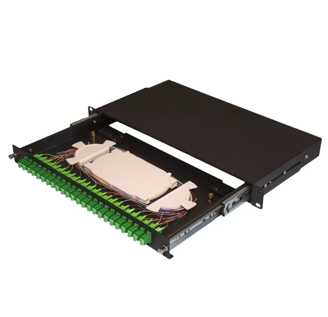 Rack Mount Patch Panel ODU-D24-DA With SC/APC Pigtail