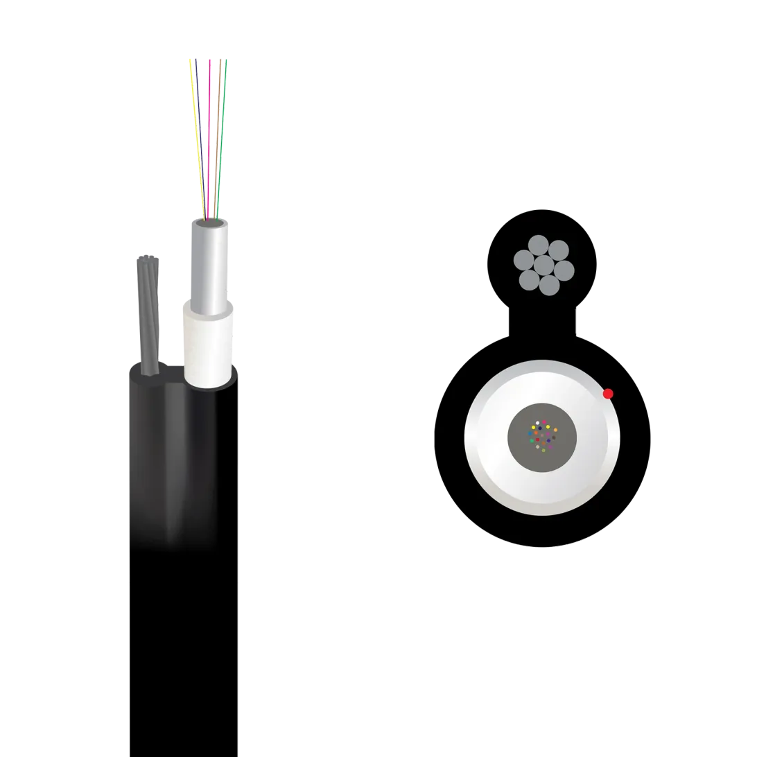 OptoWire AM-L-8FO-5.5KN Aerial Figure-8 Optical Cable