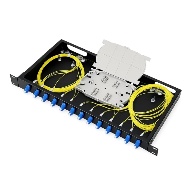 Rack Mount Patch Panel ODU-R24-SA With LC/UPC Pigtail