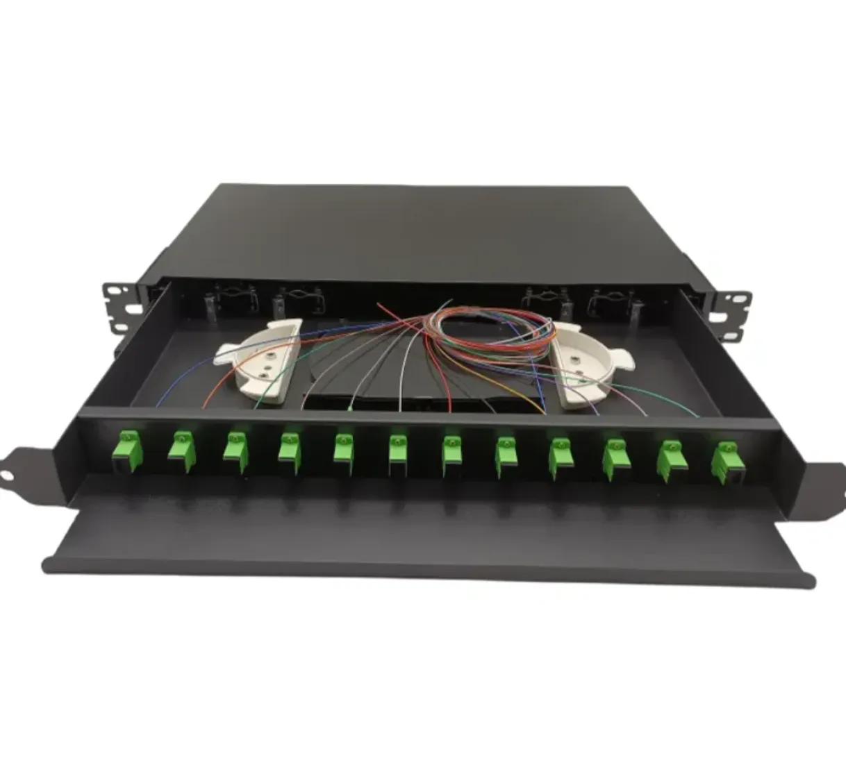 Rack Mount Patch Panel ODU-D12-SA With SC/APC Pigtail