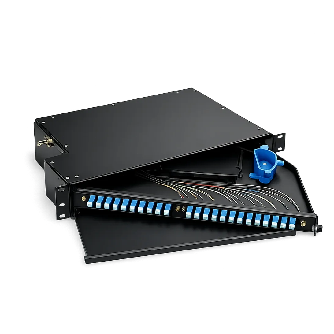 Rack Mount Patch Panel ODU-L6-48 With LC/UPC Pigtail