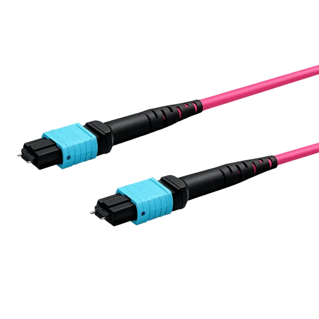 Optowire OM4, MTP-MTP (UPC) Type B Trunk Cable 12 (1x12) Core, 2,0mm, LSZH, 1m.