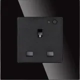Wi-Fi Multi-Function Single Socket 13A (Black) VIV-TW-WF1MF-WT 1
