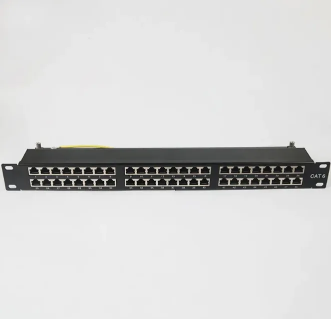 Patch Panel 48port RJ45 Cat 5&6-SH
