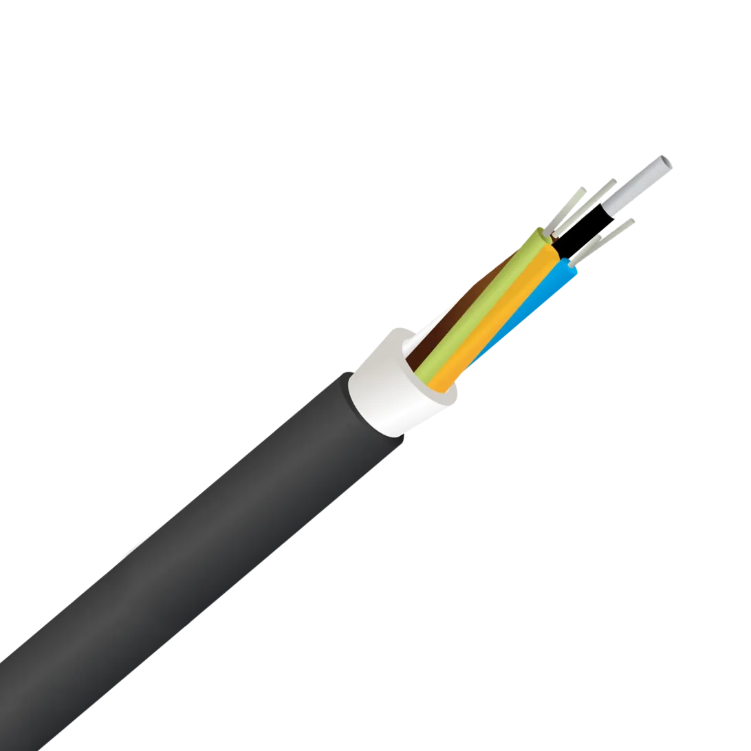 OptoWire AS-S-96FO-5.5KN Aerial ADSS Optical Cable