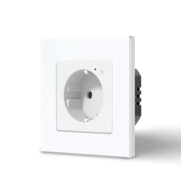 Wi-Fi EU Type F Single Socket 16A (White) VIV-TW-WF1F-WT