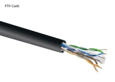 FTP CAT6 BC 23AWG PE(outdoor) "0.57± 0.01 mm" 1
