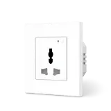 Wi-Fi Multi-Function Single Socket with Power Metering (White) VIV-TW-WFS1MF-WT 2