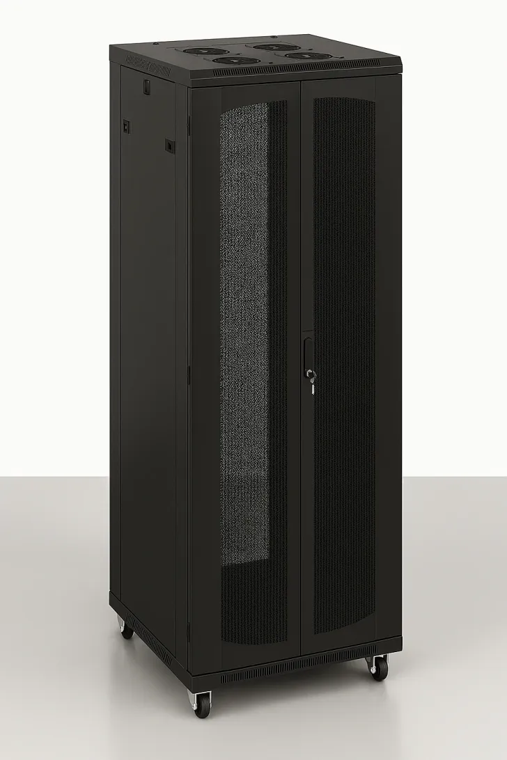 47U Network Rack Cabinet (800x960mm) With Double Section Mesh Door