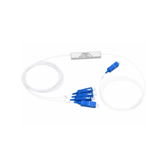 Optowire PLC Splitter 1*4 SC/UPC, 900um, 1.5m