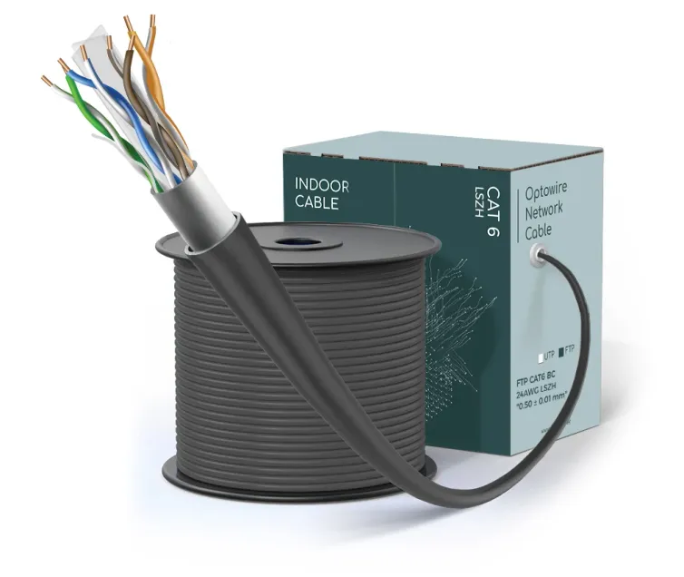 FTP CAT6 BC 24AWG LSZH "0.50 ± 0.01 mm"