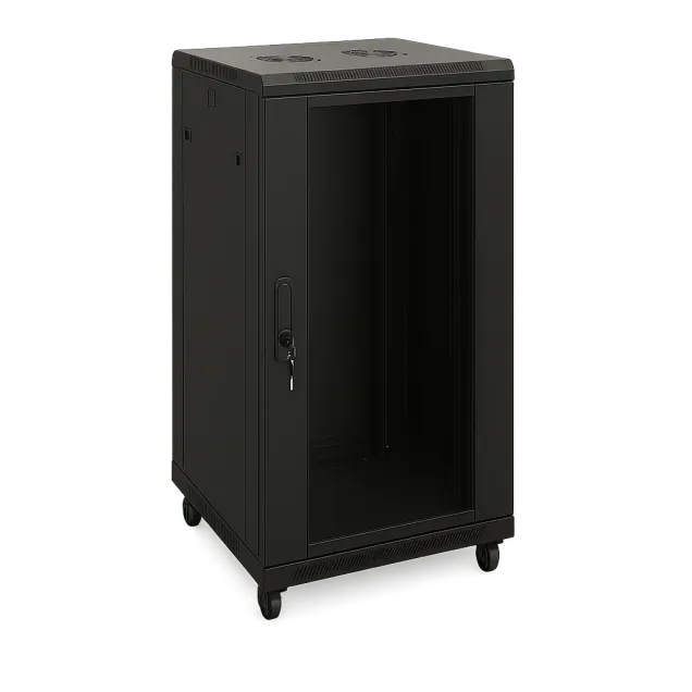 32U Network Rack Cabinet (600x600mm) With Glass Door