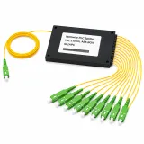 Optowire PLC Splitter 1x8, 2.0mm, ABS BOX, SC/APC 2
