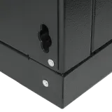 9U Network Rack Cabinet (600x600mm) With Glass Door 3