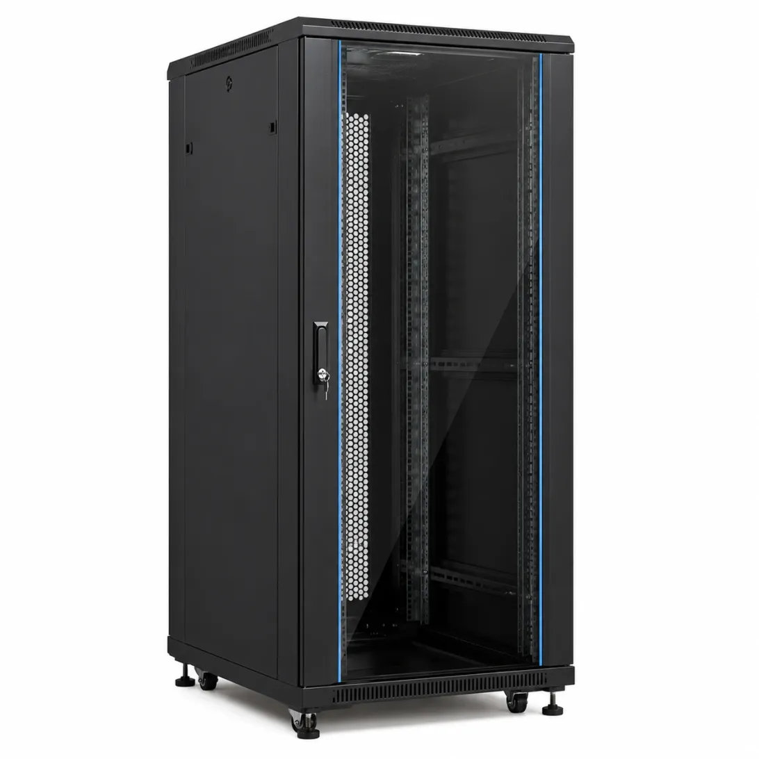 27U Network Rack Cabinet (600x800mm) With Glass Door