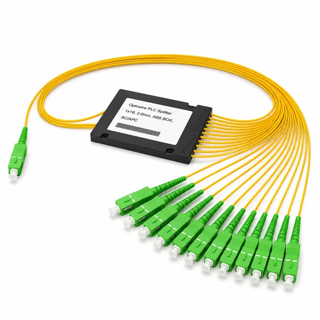 Optowire PLC Splitter 1x16, 2.0mm, ABS BOX, SC/APC
