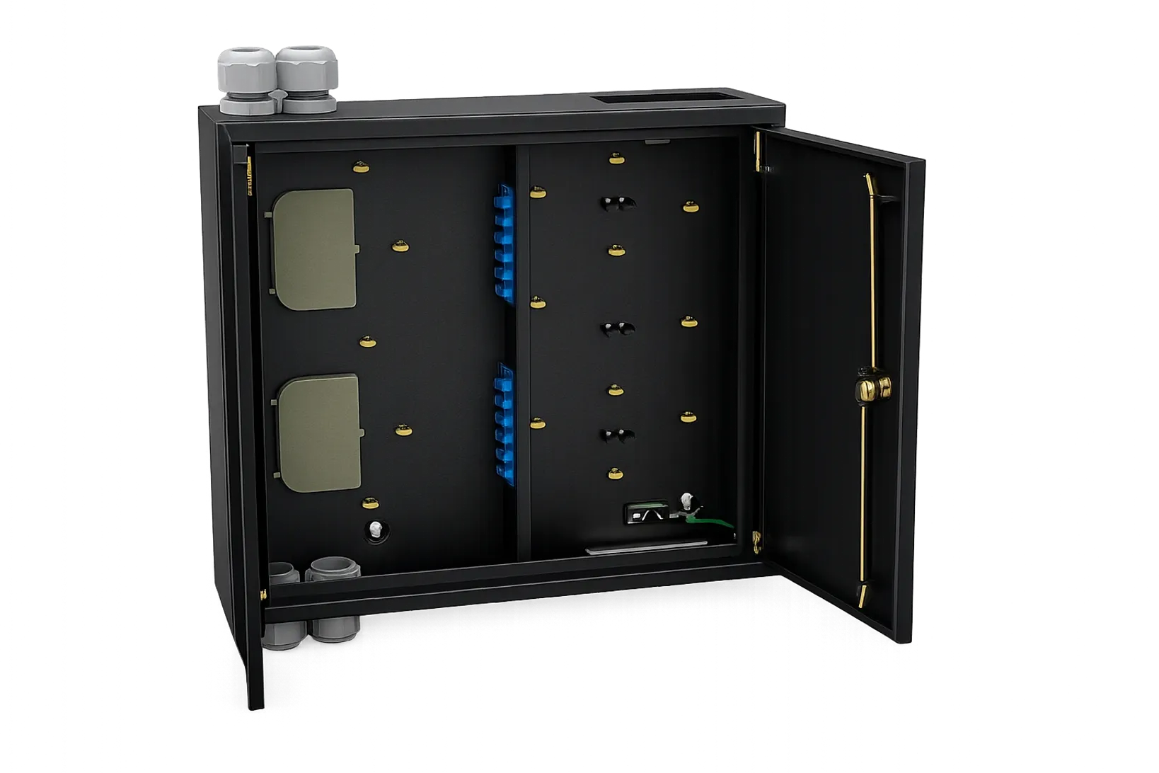YTDB-1M96A(48SC/96LC) Fiber Optic Distribution Metal Box