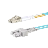Optowire OM3 patch cord SC/UPC-LC/UPC, 2.0mm, 10m Duplex 1