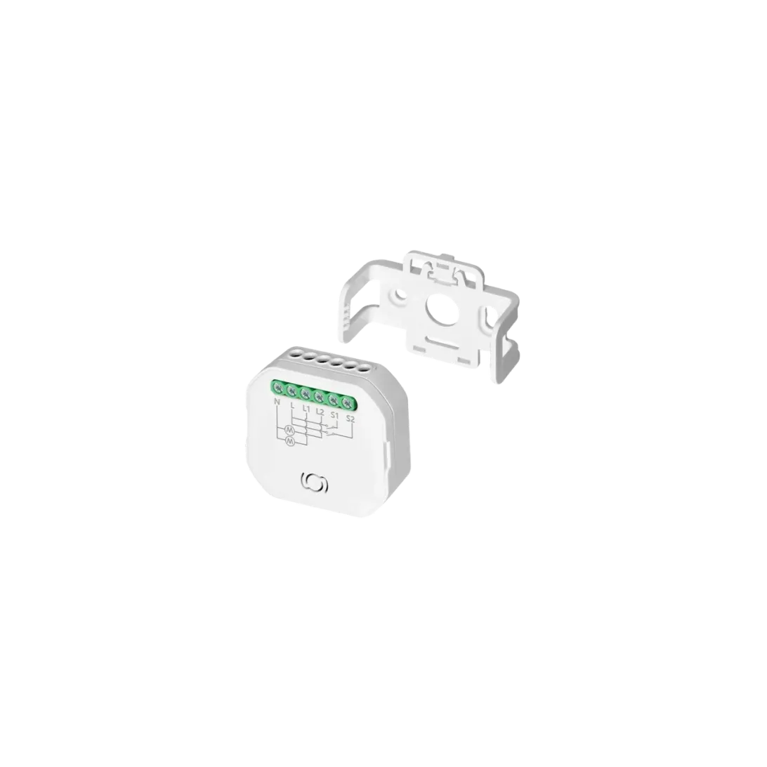 2 Gang 1 Way Dimmer Neutral Required Wi-Fi & BLE Smart Switch Module VIV-SWD201N
