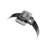 Paperclip (lock) for mounting tape Stainless Steel 304  1