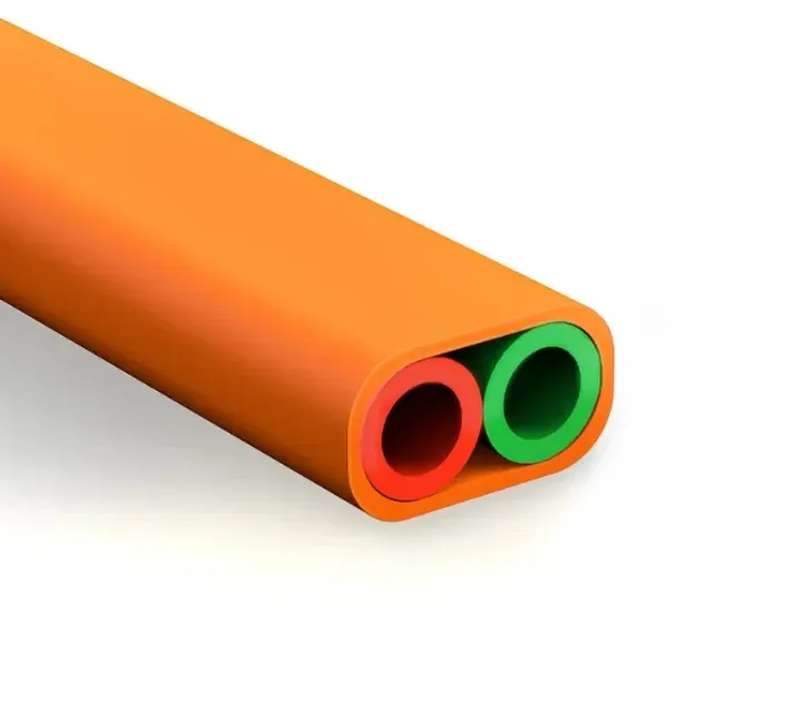 OptoWire 2-Way HDPE Microduct Bundle 7/4 mm with Silicon Core