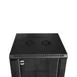 12U Network Rack Cabinet (600x600mm) With Glass Door 1