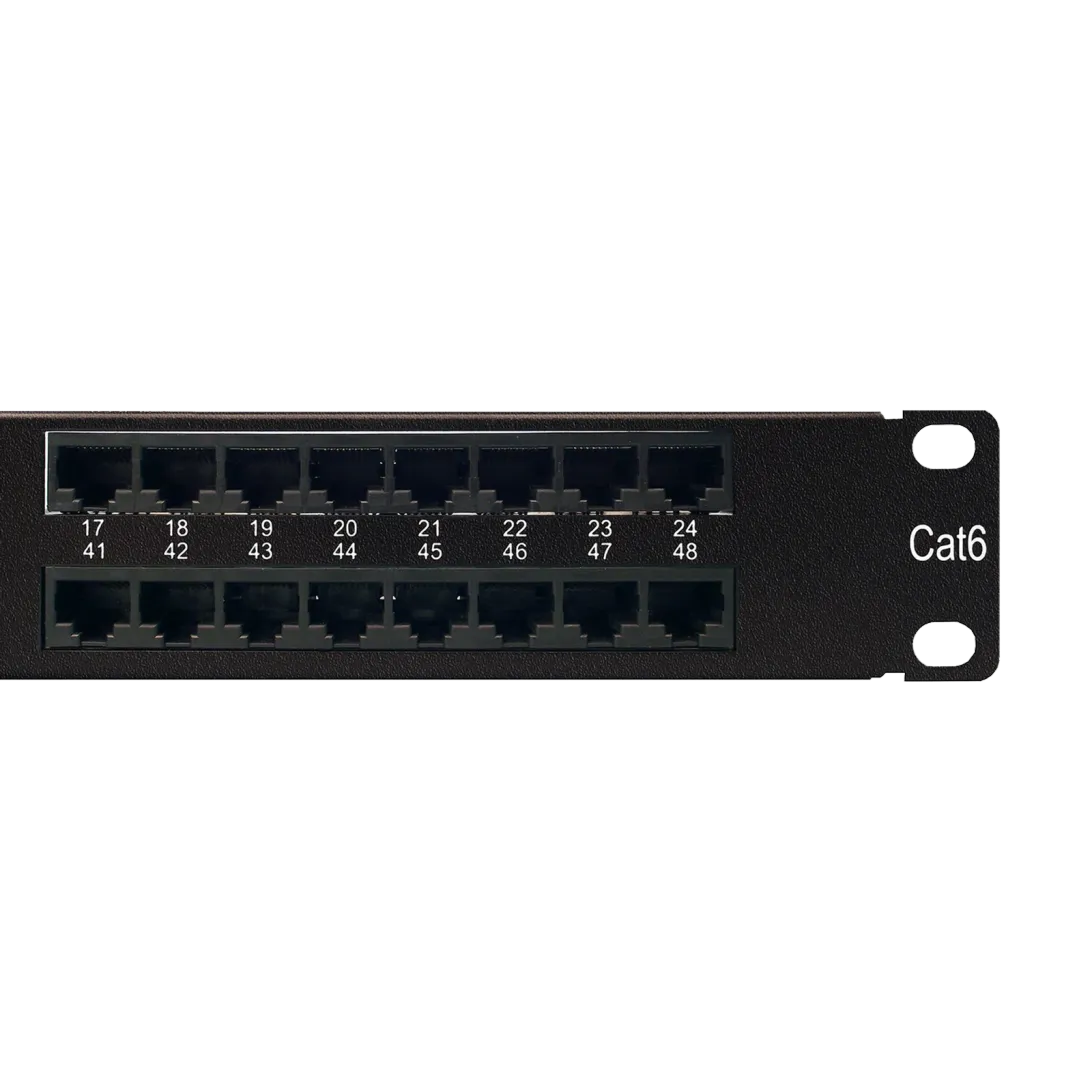 Patch Panel 48port RJ45 Cat 5&6-USH