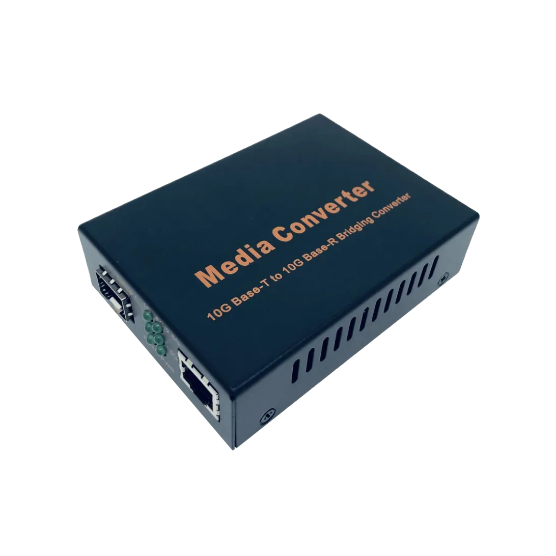 10G-1SFP-1RJ45 Media Convertor