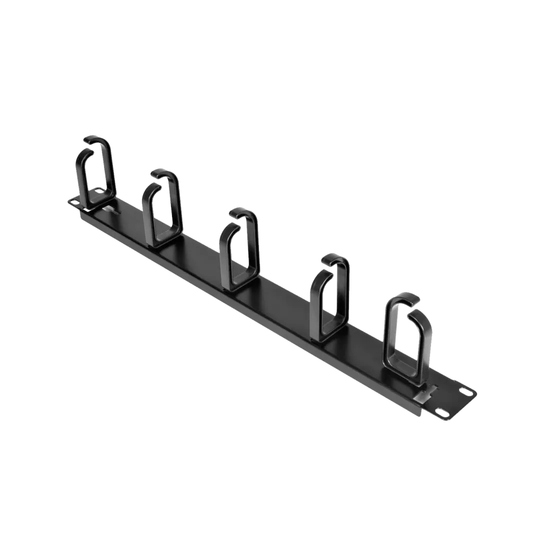 1U Plastic Cable Management Panel For Network Rack Cabinets