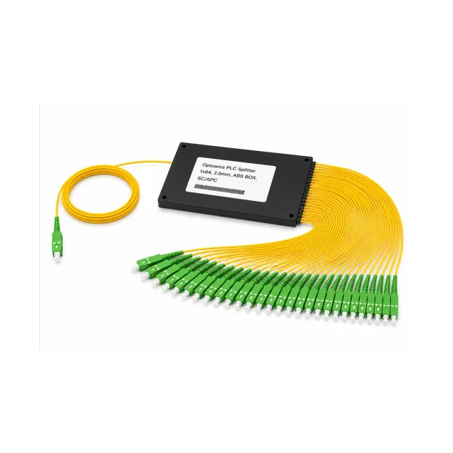 Optowire PLC Splitter 1x64, 2.0mm, ABS BOX, SC/APC