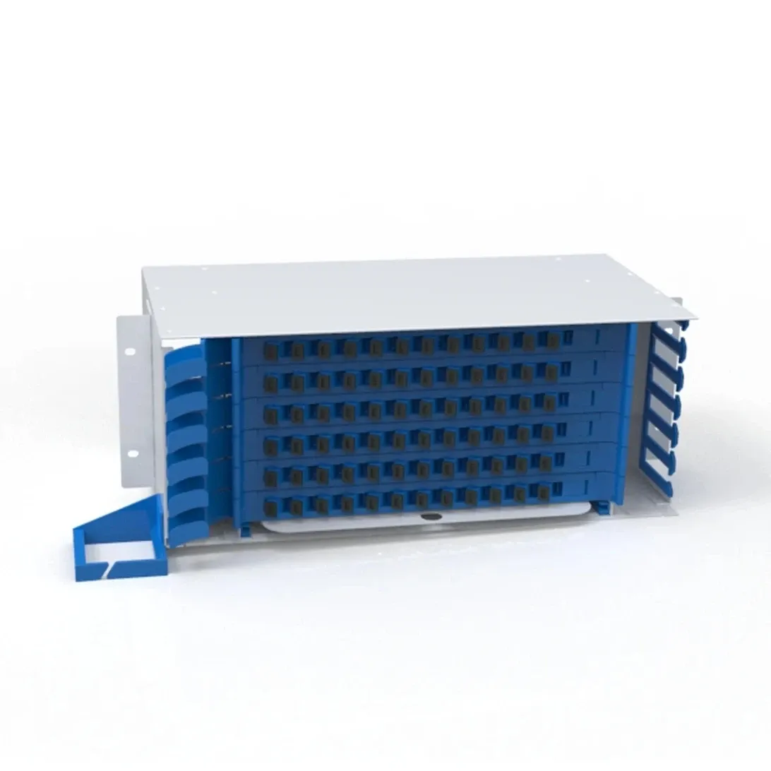 Rack Mount Patch Panel ODU-L16-96 With SC/APC Pigtail