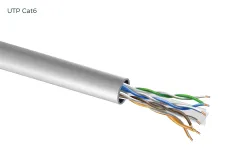 UTP CAT6 CCA 23AWG PVC(indoor) "0.57 ± 0.01 mm" 2
