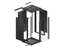 22U Network Rack Cabinet (600x600mm) With Glass Door 7