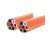 OptoWire Direct Burial HDPE Microduct Bundle 7-Way 7/4 mm 1