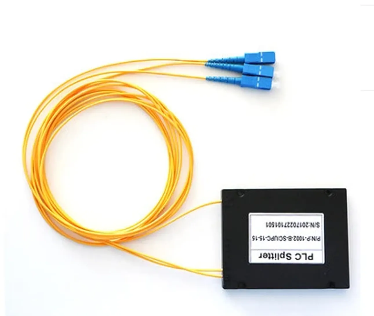 Optowire PLC Splitter 1x2, 2.0mm, ABS BOX, SC/UPC